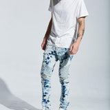 Turkish Biker Denim (Bleach Blue)